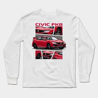 Civic Type R FK8 Long Sleeve T-Shirt